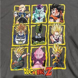 DRAGONBALL Z New Gray SS Graphic Tee Size Youth L
